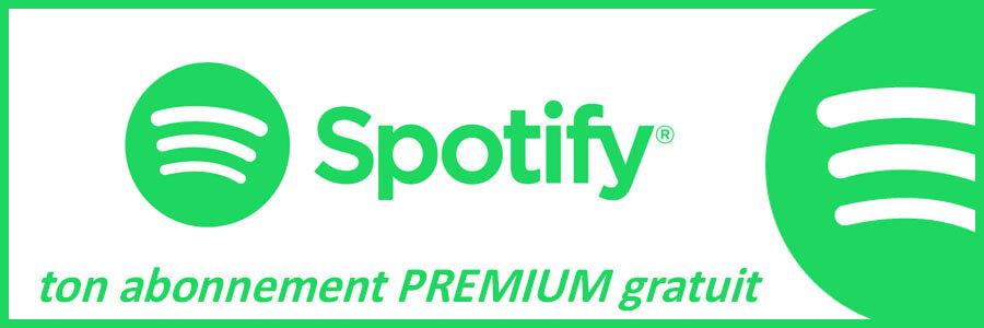 ton abonnement Spotify Premium Gratuit