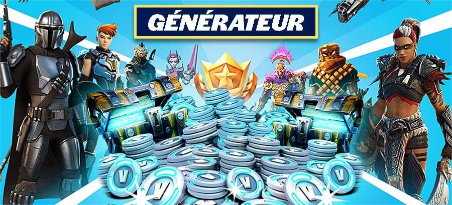 Générateur de V Bucks Gratuit